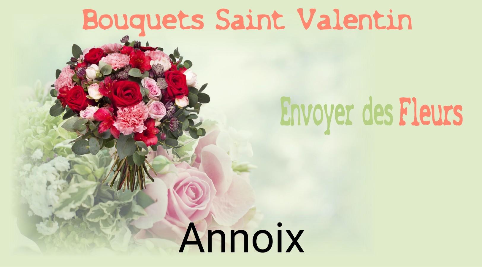 Roses de Saint-Valentin livrées à Annoix